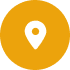 Yellow circle featuring a white map location pin icon in the center, perfect for representing a nonprofit’s presence or community impact. AlternativesBeauty.org