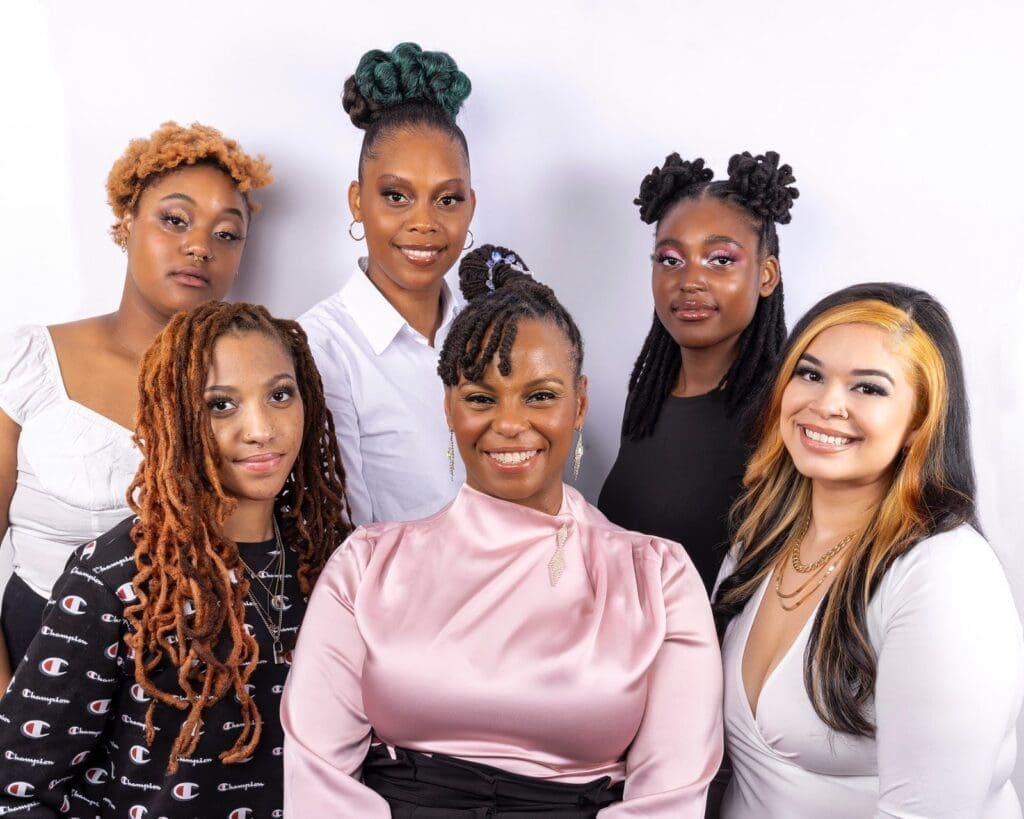 Tesha and her models